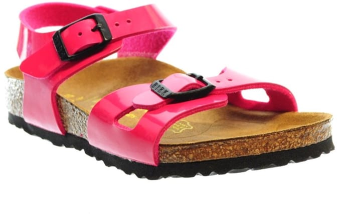 Birkenstock Rio Kinder Lack Pink maat 32