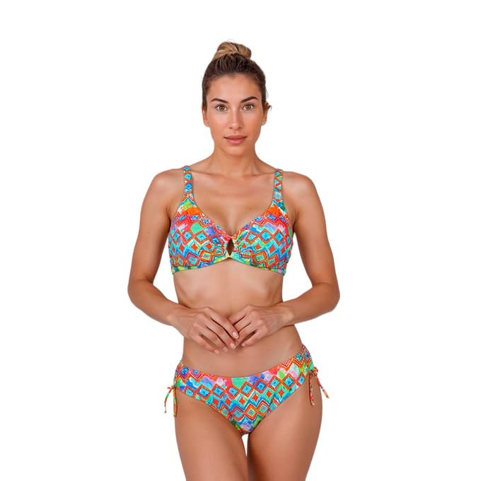 Dames Bikini met Verstelbare Cups en Panties TEGB0967C