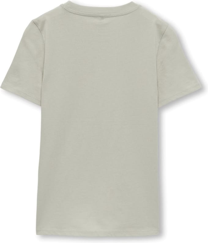 Only t-shirt jongens - grijs - KOBtom - maat 116