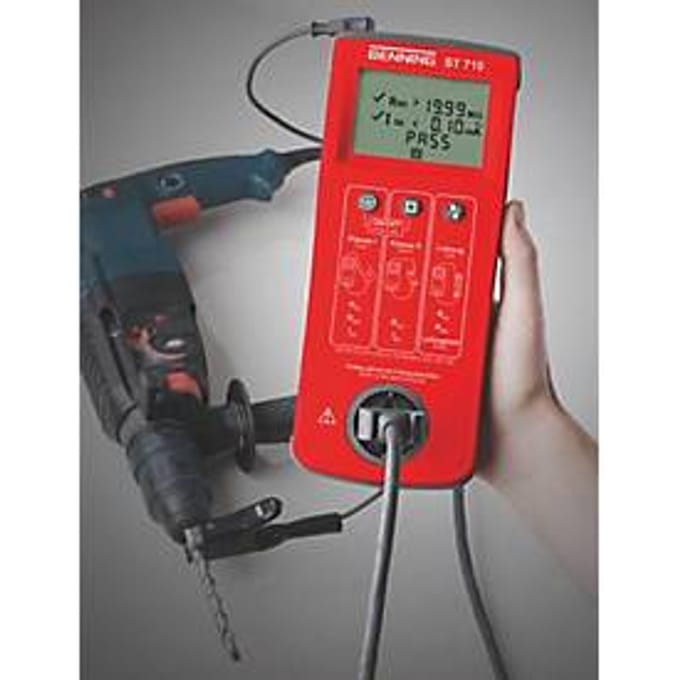 Apparaattester ST 710 2500 testpunten/met testunit/testkabel