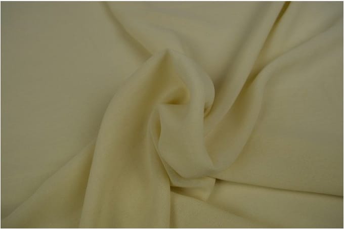Chiffon stof - Champagne - 1 meter - Per meter - 150cm breed