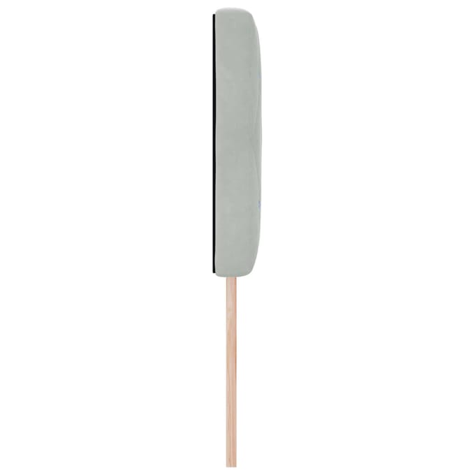 vidaXL - Hoofdbord - Lichtgrijs - 144 - cm - Fluweel