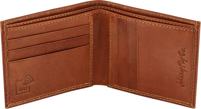 Johnny Fly Leren Portemonnee - bruin - ecologisch