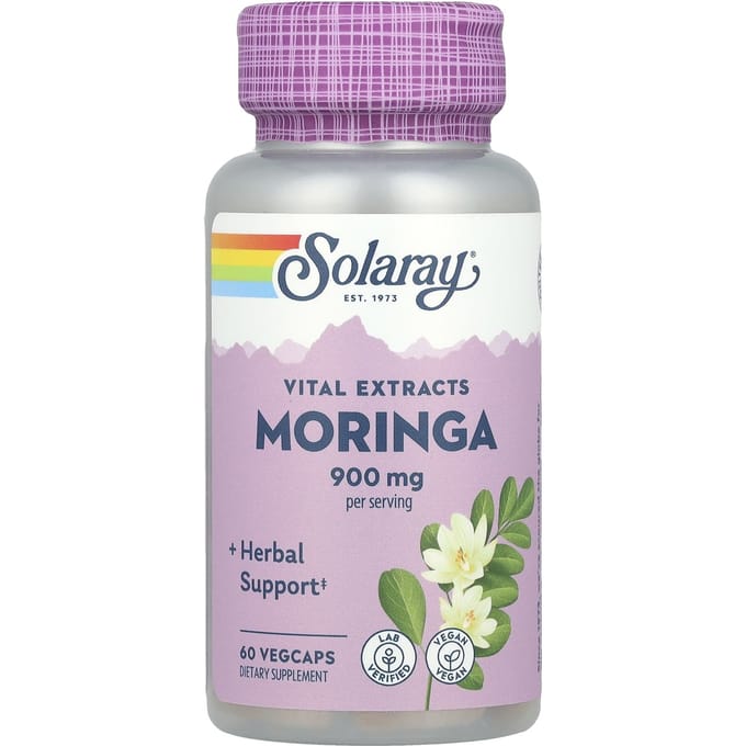 Moringa, 900 mg, 60 Capsules Végétales (450 mg par capsule)