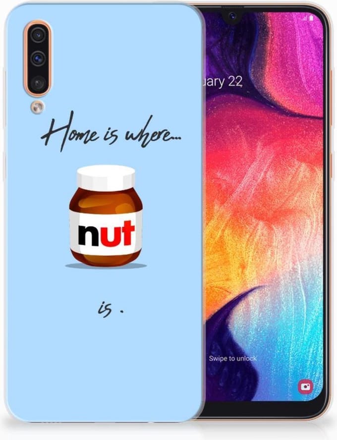 Samsung Galaxy A50 Siliconen Case Nut Home