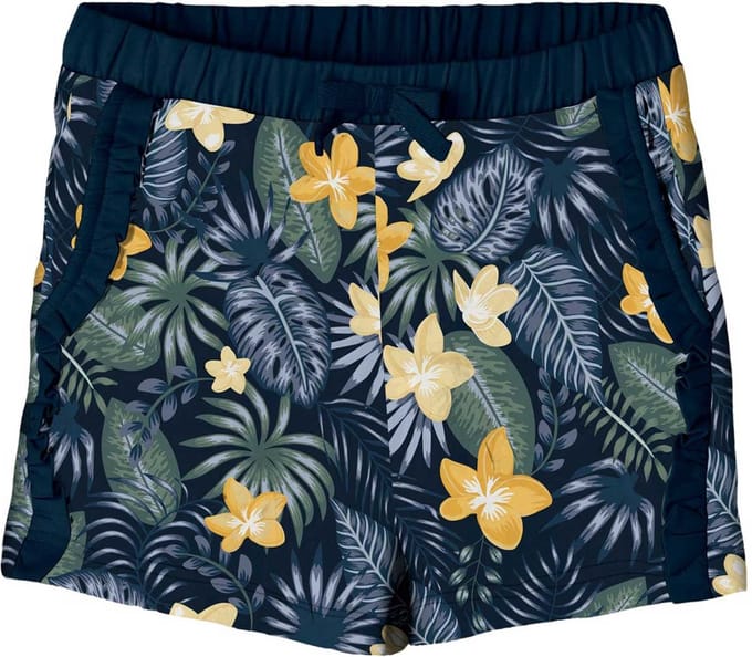 Name it short meisjes - blauw - NMFflora - maat 92