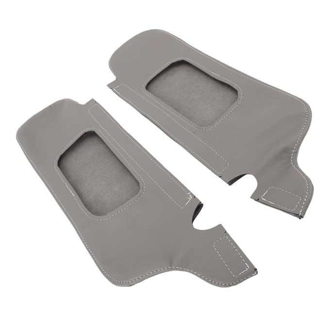 2 stuks Zonneklep Beschermhoes PU Leer Stijlvolle Look Krasbestendig Zonneklep Vervanging