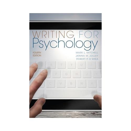 Writing For Psychology - Robert O'Shea