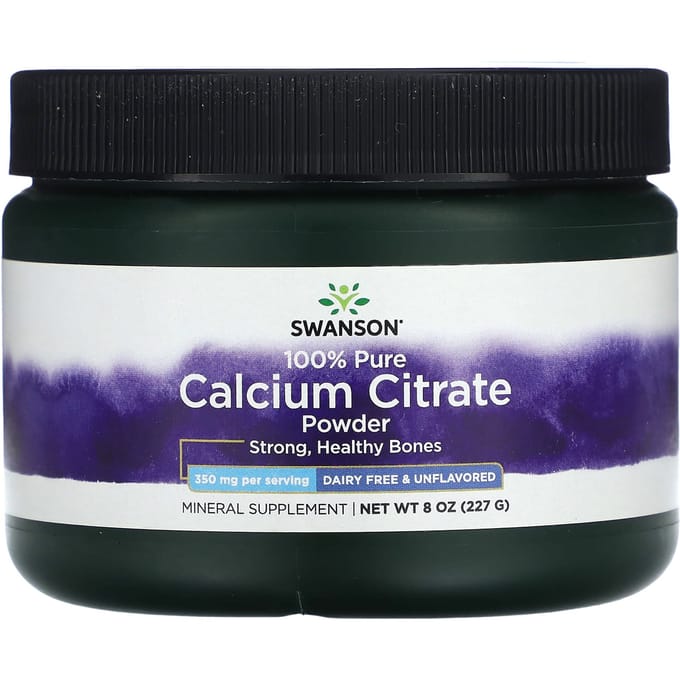 100% Puur Calciumcitraat Poeder, Ongezoet, 227G(8oz)