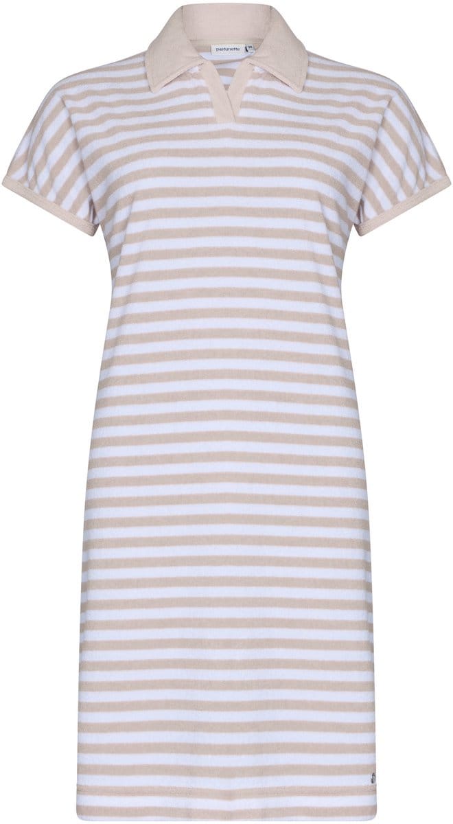 Dames Nachthemd Pastunette - Beige Dream - Badstof - Maat 40