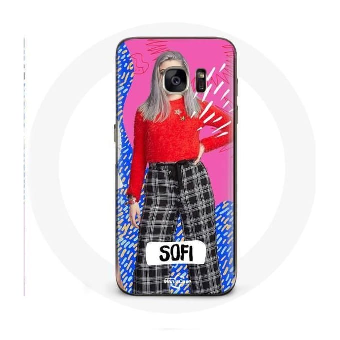 Coque Samsung Galaxy S7 Poursuis Tes Rêves Sofía Go! Vive a tu manera