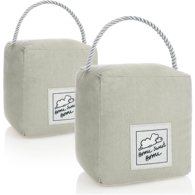 Deurstopper met handvat - Deurhouder raam - Voorkomt dichtslaan - Stabiele 1.4 kg basis