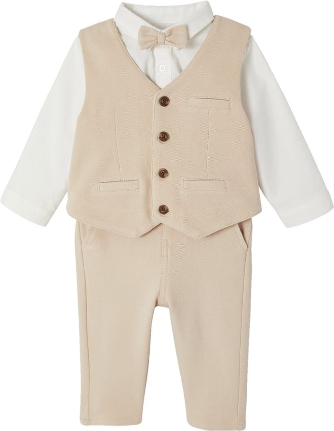 Vertbaudet 4-delige babyset jongens ceremonie