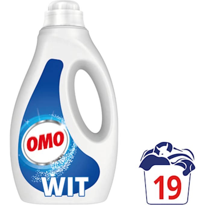 1 x OMO – Vloeibaar Wasmiddel – Wit – 19 Wasbeurten – 950 ml - Koffiezetapparaat