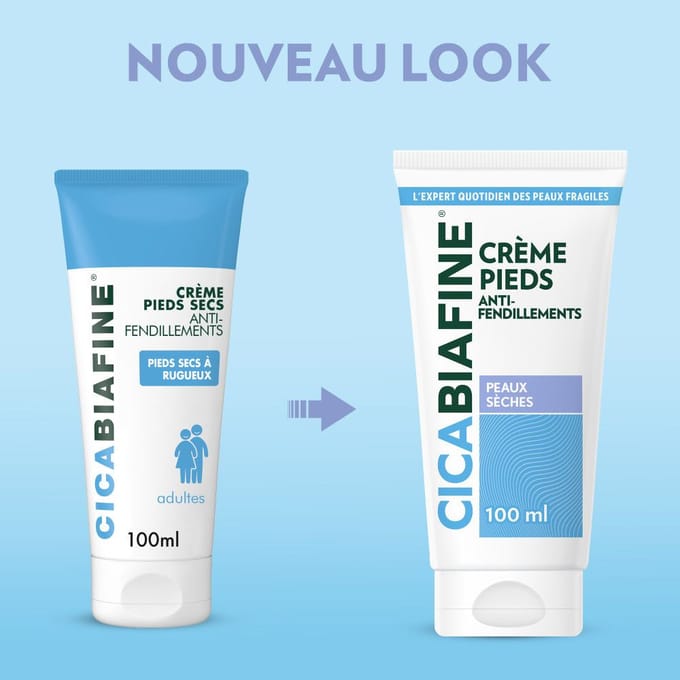 Cicabiafine Anti-kloven droge voetcrème 100 ml Crème