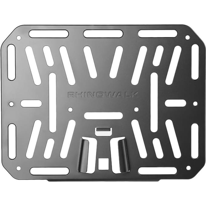 Support avant de vélo pliant, bricolage, adaptateur de Base de sac de vélo, support avant intégré en alliage d'aluminium pour noir