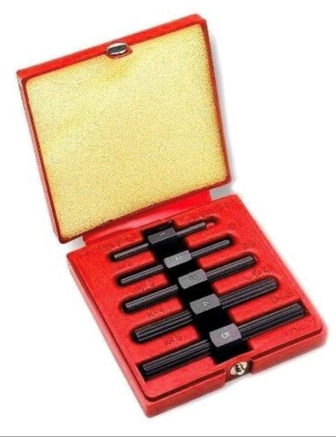 Set met 5 D-schroevendraaiers 731 Piher