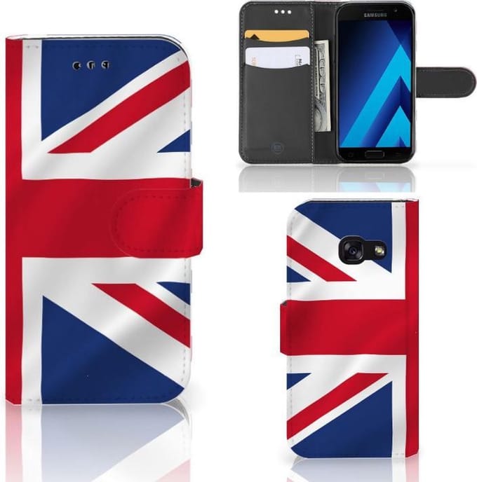 Samsung Galaxy A3 2017 Bookstyle Case Groot-Brittannië