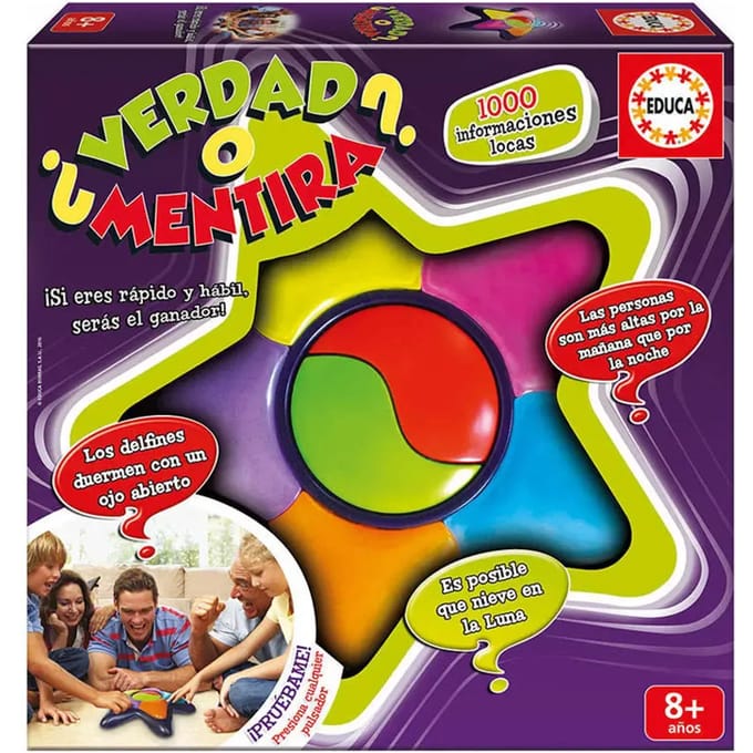 Bordspellen Educa Borras ¿Verdad o Mentira?