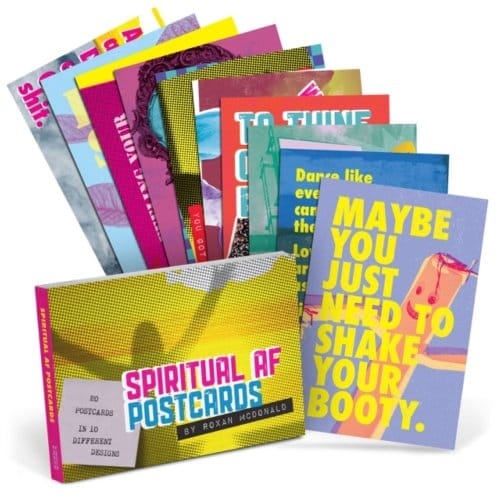Knock Knock Spiritual Af Postcard Book - Knock Knock