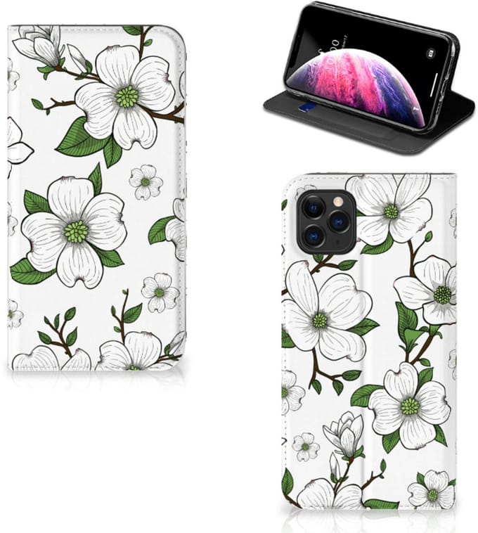Apple iPhone 11 Pro Max Smart Cover Dogwood Flowers