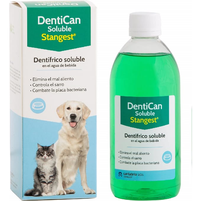 2x250ml DentiCan oplosbare tandpasta voor huisdieren