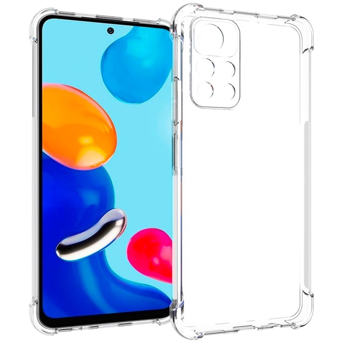 imoshion Hoesje - Geschikt voor Xiaomi Redmi Note 11S (4G) / Xiaomi Redmi Note 11 (4G) - Shockproof Case - Transparant