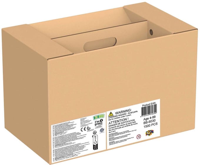 BiOBUDDi Education Small Bouwblokken - 1500dlg.