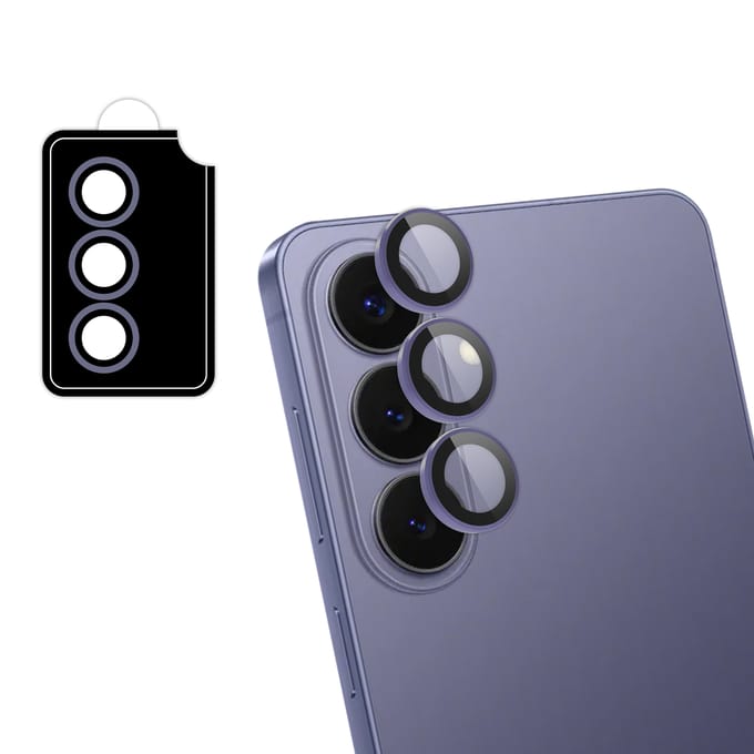 imoshion Camera Lens Protector - Geschikt voor Samsung Galaxy S26 / S26 Plus - 2 Pack - Cobalt Violet