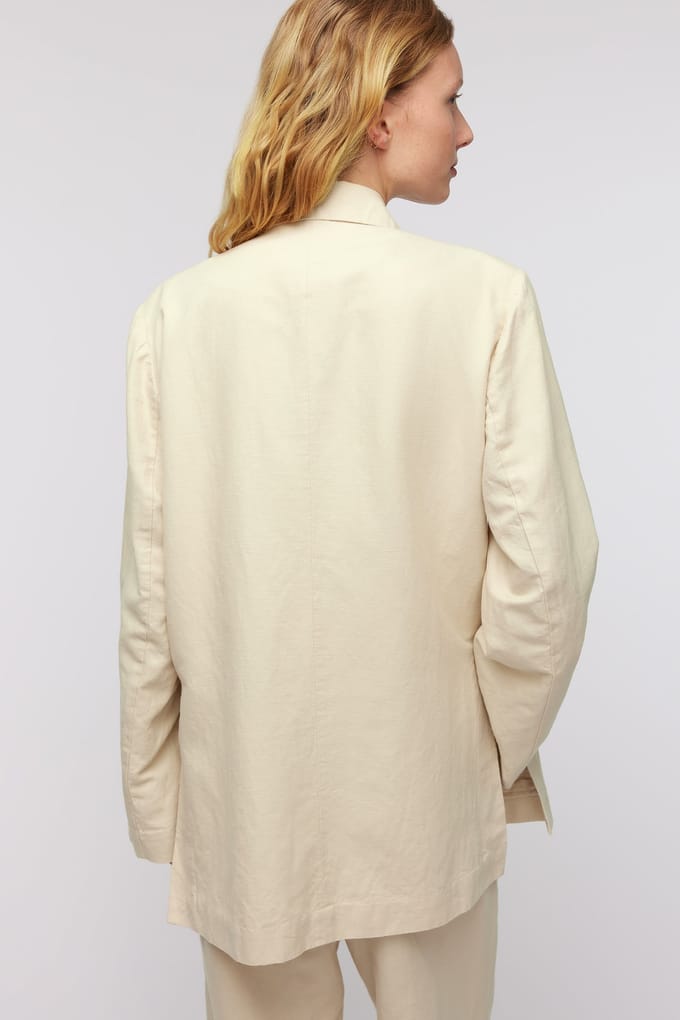 Knitted Kelsey Blazer Sand Größe: S | Blazer Outlet | Damen | Braun