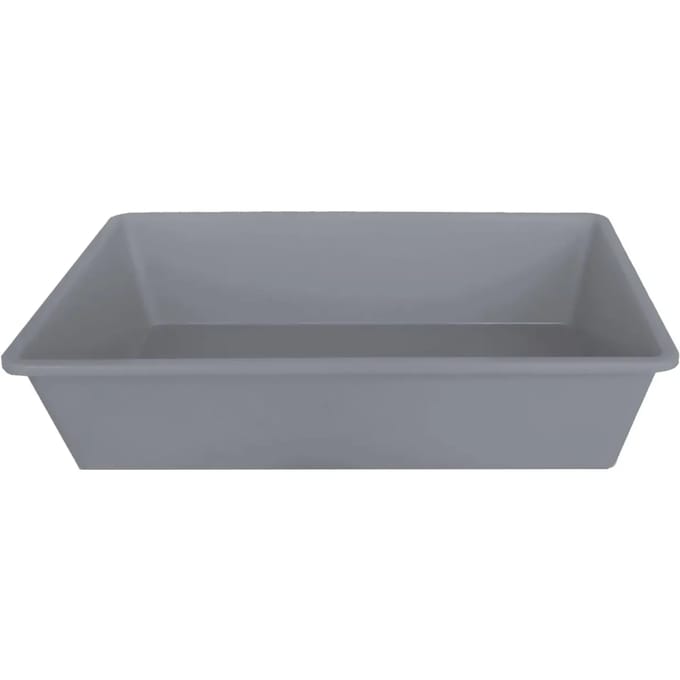 Zolux Open Kattenbak 40x30x10cm Grijs - Hoge Kwaliteit