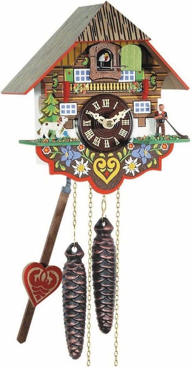 Engstler - 415 - Koekoeksklok - 1-daags ketting uurwerk