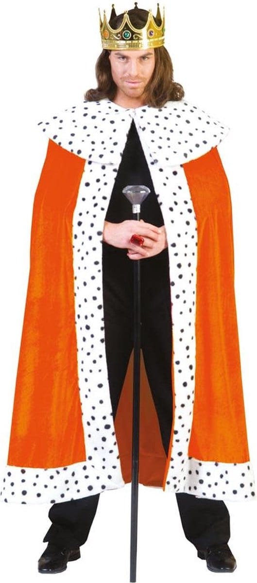 Koningsmantel met hermelijn
