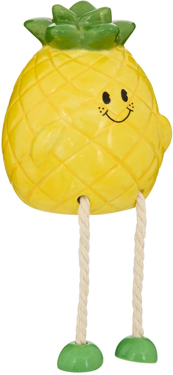 Atmosphera for Kids Spaarpot Ananas - 9x9x18cm - Geel