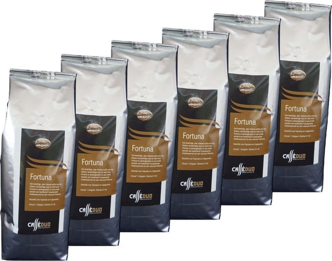 Fortuna Koffiebonen - 6 x 1 kg