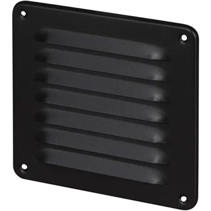 Sencys Schoepenrooster 19,5x19,5cm Mat Zwart