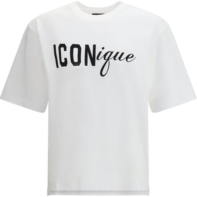 Dsquared² Witte Katoenen T-Shirt