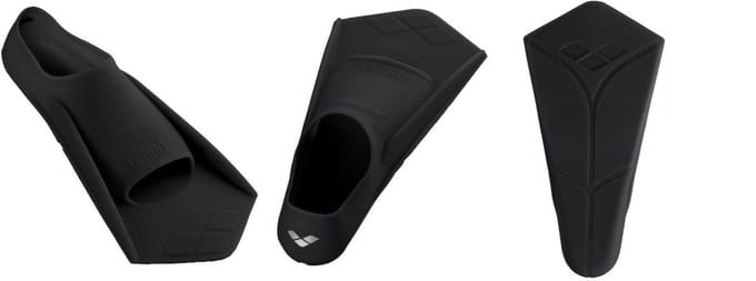 ARENA | Powerfin Hook black/silver (Maat - 39-40)