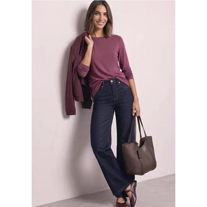 Longsleeve met boothals
