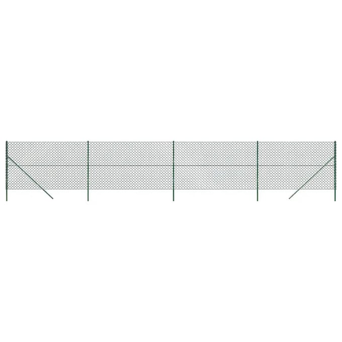 vidaXL - Gaashek - 1,4x10 - m - groen