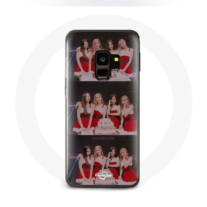 Coque pour Samsung Galaxy S9 BLACKPINK Cadeau de Noël Chanson Last Christmas