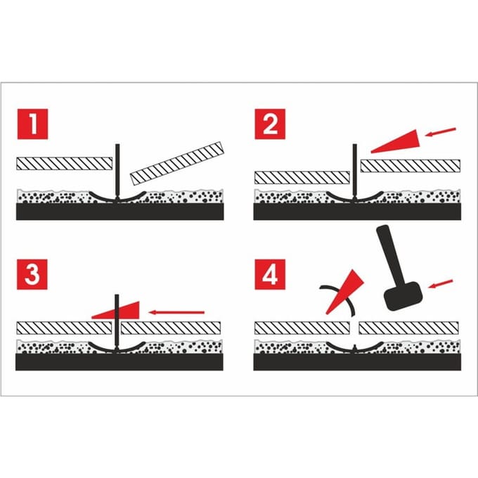 Awtools Serie - Tegel Leveling Systeem - 1,5 mm Fugen - 100 Klips