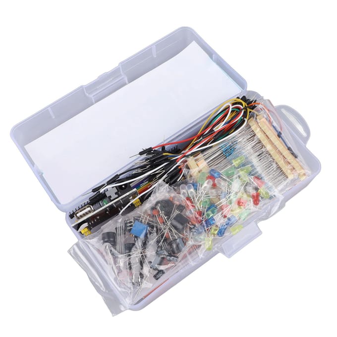 Elektronica Kit Starter Leuke Assortiment Ontwikkelingscomponent Condensatoren Weerstanden Transistoren