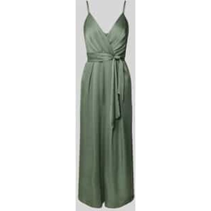 Jumpsuit met strikceintuur