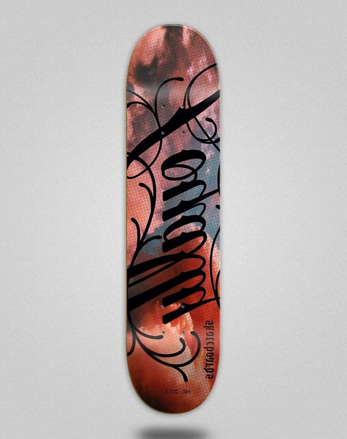 Skateboard Deck - Skate Deck - Street Skateboarding - Icon Wolken Design - 8.125 inch - Niet gespecificeerd