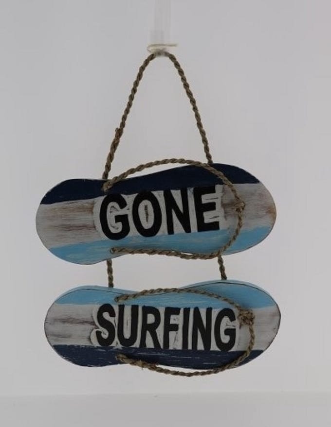 Flip Flop duo 22x26 cm Gone Surfing