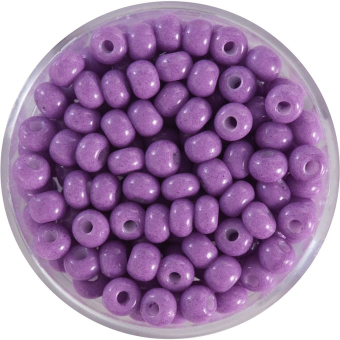 Rocailles, rijke kleuren, 4,5mm - Violet