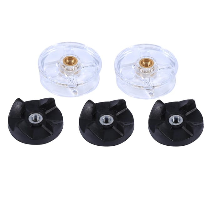 Vervangende onderdelen 2 basistandwielen 3 messen Reserveonderdeel voor Magic Bullet 250W sapcentrifuge white