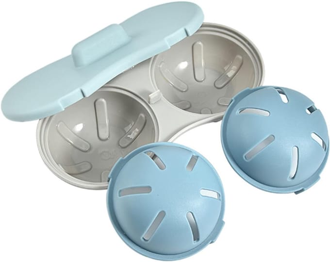 QORA® Eierkoker magnetron - Eierkoker - Eierkoker electrish - Blauw - ‎22cm x 12cm x 8cm