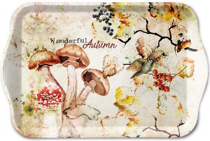Ambiente - Tray - Dienblaadje - Wonderful Autumn - Decoratie